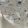 thumbnail image 3 of Quarry Wood and Terrazzo Stone Side Table, 3 of 3