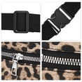 thumbnail image 4 of Unique Bargains 1 Pc Fanny Pack Leopard Pattern Waist Bag Coffee Color, 4 of 4