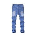 thumbnail image 3 of GYRATEDREAM Boy's Skinny Fit Ripped Destroyed Distressed Fashion Kids Denim Jeans Pants 5-13T, 3 of 9