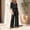 A1_Black, variant on VISALY 2 Piece Linen Sets Women Collared Button Down Long Sleeve Shirts Drawstring Wide Leg Pants 2 Piece Outfit Set Loose Matching Tracksuit Summer Boho Beach Vacation Casual Outfits Black L