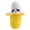A, variant on Moonsky Banana Shaped Soft Plush Music Rhythm Instrument with Human Body Induction Intelligent Audio Device for Desktop Decoration Office Stress Relief Gift