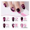 thumbnail image 4 of Iman 6 En 1 Para Ojo De Gato Decoración De Uñas Gel Eo Safe Imports Rosa, 4 of 5