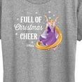 thumbnail image 3 of Disney - Full Of Christmas Cheer Rapunzel - Women's Short Sleeve Graphic T-Shirt, 3 of 5