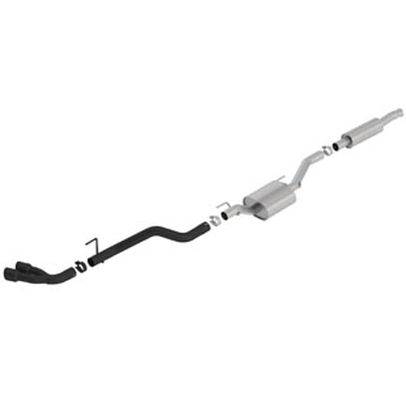 Borla 140812CB S-Type Cat Back System Exhaust System Kit EXHAUST SYSTEM Fits select: 2020-2022 JEEP GLADIATOR