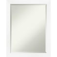 thumbnail image 2 of Amanti Art Cabinet White Narrow Framed Wall Mirror - 21.25 x 27.25 in, 2 of 5