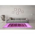 thumbnail image 3 of Ahgly Company Indoor Rectangle Oriental Purple Industrial Area Rugs, 8' x 12', 3 of 4