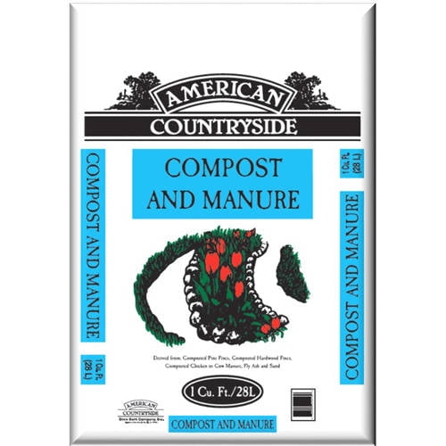 American Countryside Compost And Manure 1 Cu Ft Walmart Com