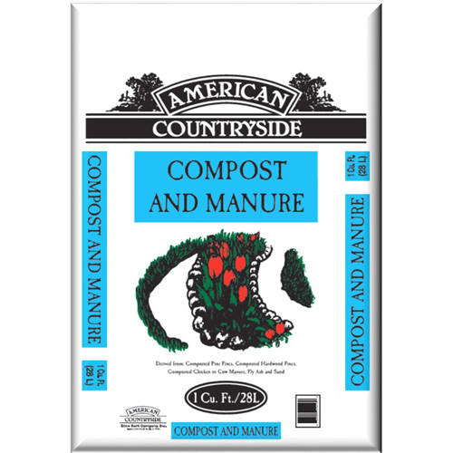 American Countryside Compost And Manure 1 Cu Ft Walmart Com