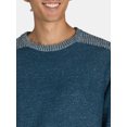 thumbnail image 4 of Tribekka 44 Men's Plaited Rib Crewneck Sweater, Sizes XS-3XL, 4 of 5