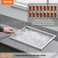 thumbnail image 2 of VEVOR Drop in Ice Chest, 21"L x 17"W x 18"H Stainless Steel Ice Cooler, Commercial Ice Bin with Cover, 40 qt Outdoor Kitchen Ice Bar, Drain-pipe and Drain Plug Included, for Cold Wine Beer, 2 of 9