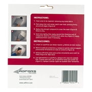 Saint-Gobain ADFORS FibaTape Perfect Finish 6 in. x 6 in. Self-Adhesive Wall Repair Patch, White