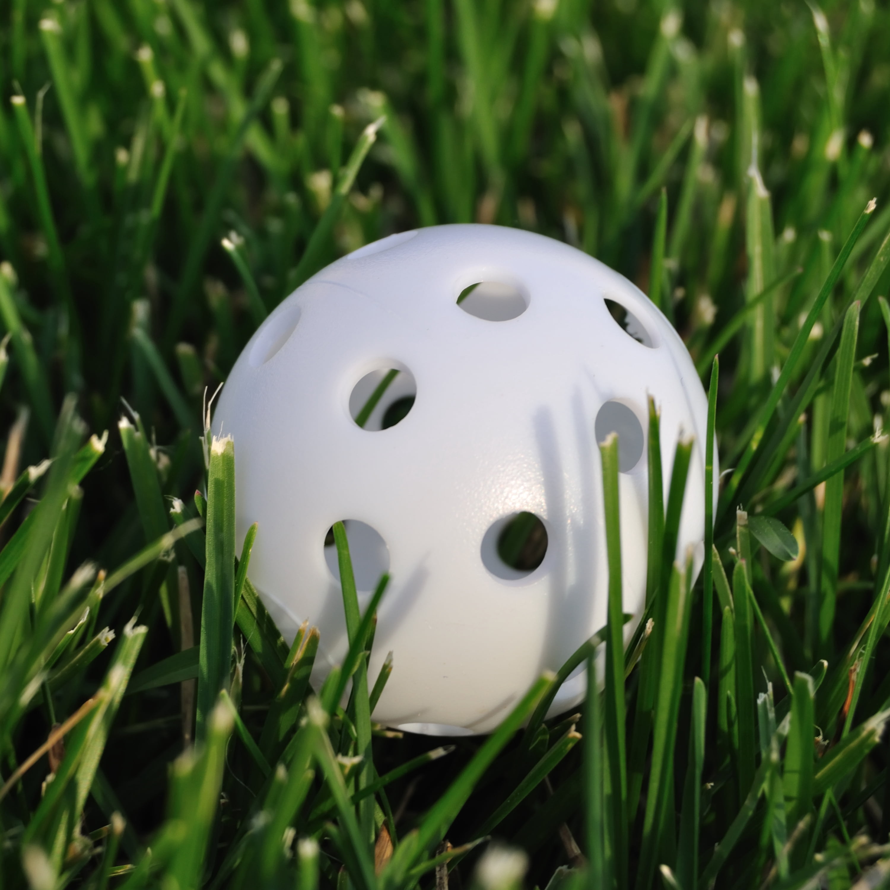 Athletic Works Uncrushable 9" Plastic Practice Baseballs, White, 24 Pack, 0.7 lbs, New