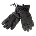 thumbnail image 3 of Hot Leathers GVD1015 Black Deerskin Leather Gauntlet Gloves Medium, 3 of 4