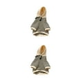thumbnail image 4 of Youkk Pet Clothes For Dogs Apposite Size Comfortable And Convenient Warm black stripe XS 2Set, 4 of 6