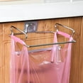 thumbnail image 5 of Jinsinto Sac à Ordures Suspendu en Acier Inoxydable Rangement Organisateur Rack, 5 of 5