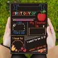 thumbnail image 4 of CCOCC 2026 New 1Pc First Day of School Board,Back to School Supplies Chalkboard Signs Back to School and Last Day for School Celebrations and Milestones for Classroom, School, Home, Preschool 25X20Cm, 4 of 7