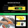 thumbnail image 5 of PH Meter,TDS PPM Meter,PH/EC Digital Kit,Pool Water Test Kit,0.01 Resolution TDS PH EC Temperature Set for Home Water,Drinking Water, Hydroponics, RO system, Aquarium, Swimming, 5 of 9