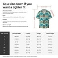 thumbnail image 7 of Vsdgher Turtles And Seahorses Print Men's Wrinkle Free Untucked Cuban Shirt Business Casual Button Down Shirts Short Sleeve Shirt, 7 of 7