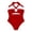 RD1, variant on RUTAYY Women's One Piece Swimsuits V Neck Push Up Solid Color Resort Bodysuits Water Sport Swimsuit