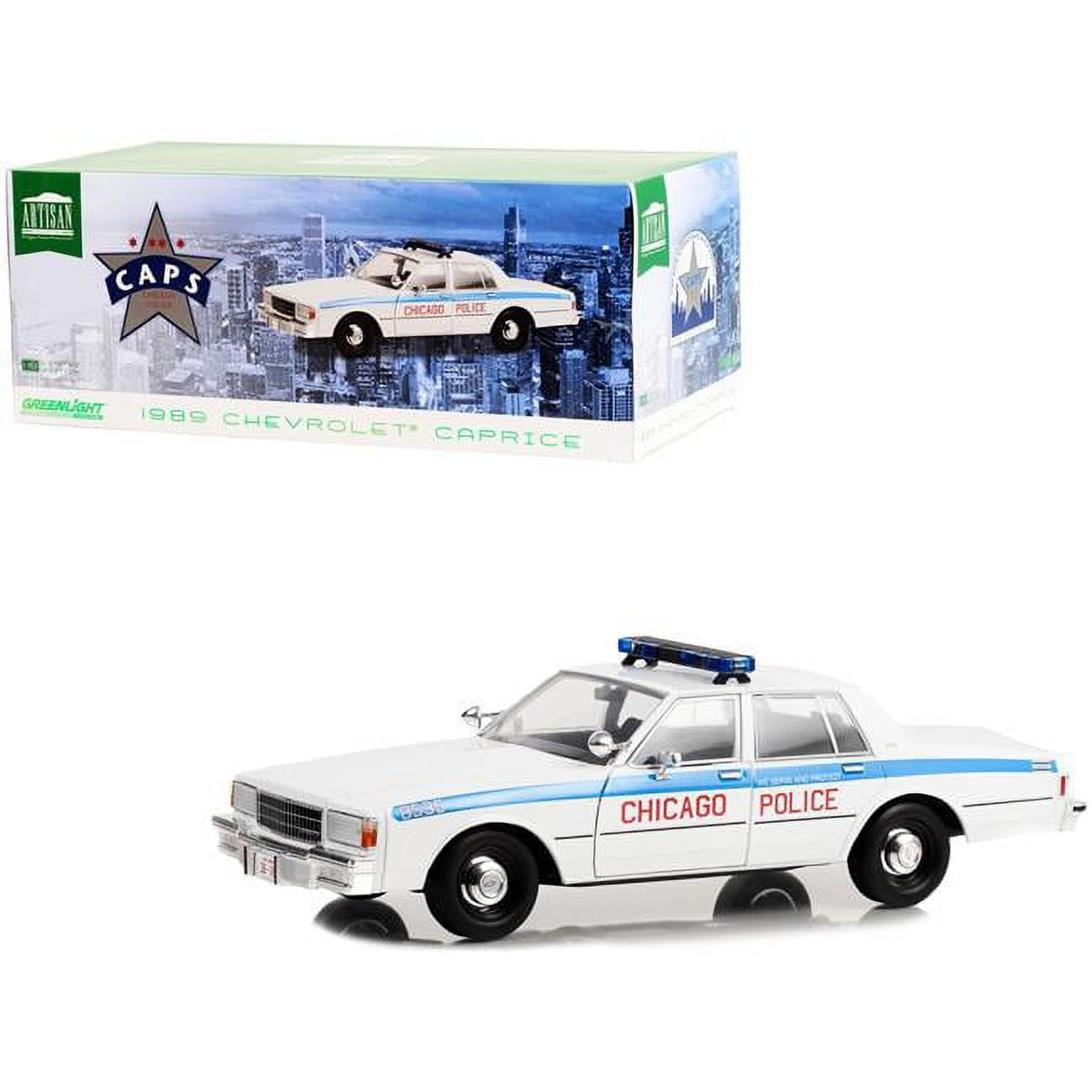 GREENLIGHT COLLECTIBLES 1/18 - CHEVROLET Caprice New York GREENLIGHT COLLECTIBLES 1/18 - CHEVROLET Caprice New York