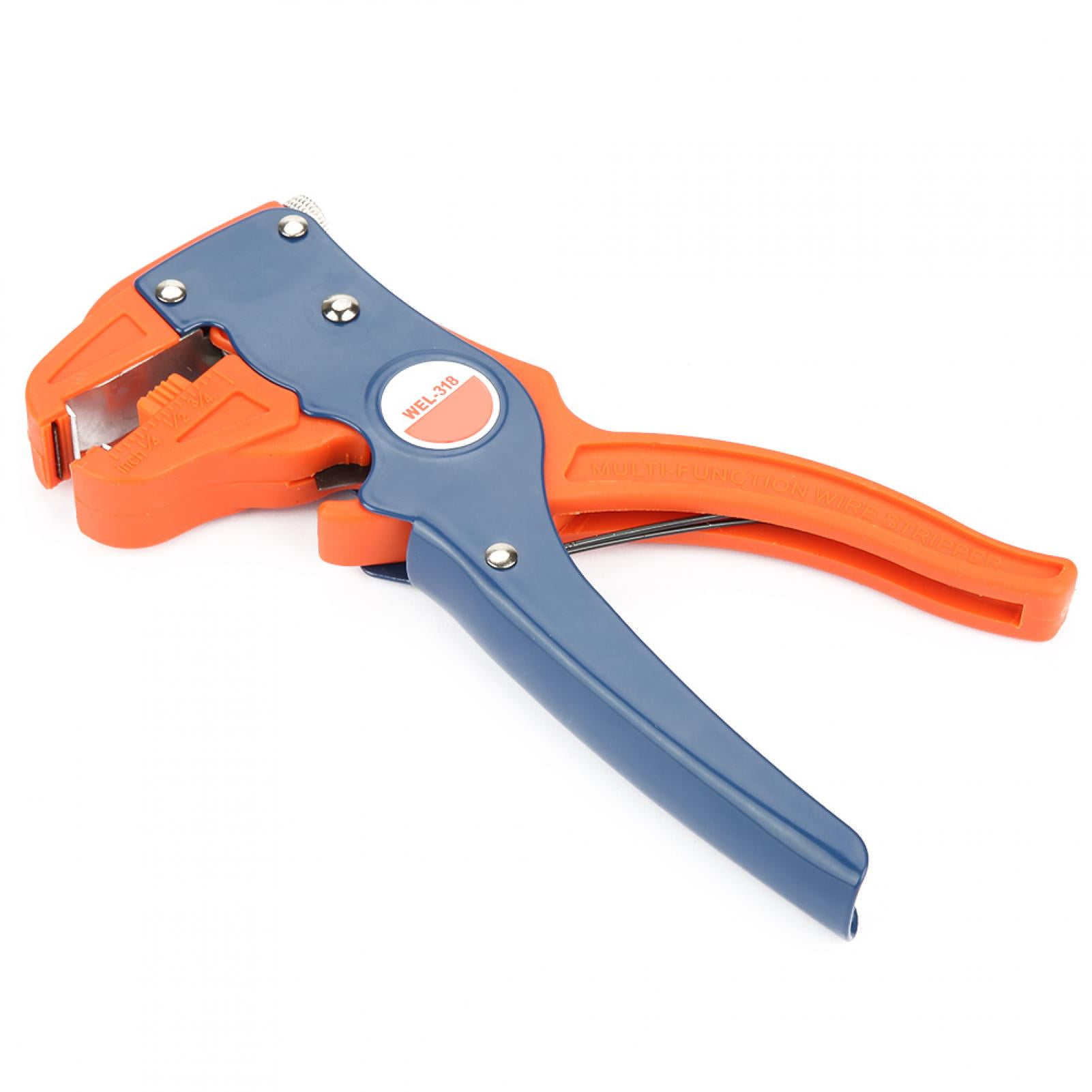 Heavy Duty Chrome Vanadium Steel Wire Stripper 0.2mm To 6.0mm Automatic for Cut and Strip Wire Cutting Tool