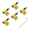thumbnail image 1 of Langgg Bike Cable Guide Hydraulic Brake Line Holder Hose Wire Clips Clamps Gold, 1 of 9