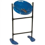 Jumbie Jam Steel Drum Kit with Deluxe Tube Floor Stand - Blue Pan (G) #W1058
