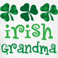 thumbnail image 3 of CafePress - Irish Grandma Shamrock Women's Light Pajamas - Women's Short Sleeve Print T-Shirt and Pants Light Cotton Pajama Set, 3 of 7