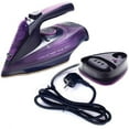 thumbnail image 1 of 2400W Cordless Steam Iron 5 Adjustable Speed Anti-drip Anti-limescale EU Plug Purple, 1 of 5