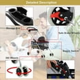 thumbnail image 7 of Bestpet Plaid Posh Pet Stroller for Dogs and Cats with Cup Holder, Yellow, 7 of 7