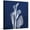 Canvas, variant on Art.com Three Indigo Calla Lilies Premium Giclee Print by Albert Koetsier, Black Frame Wall Art, 29" x 29"