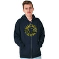 thumbnail image 5 of Wisconsin Weekend Funny Home State Zip Up Hoodie Men's Women's Brisco Brands M, 5 of 6