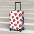 thumbnail image 2 of Lsque Hand Drawn Strawberry Printed Luggage Cover, Travel Luggage Protector,Scratch and Dirt Resistant, Fits 18-32 Inch Luggage - Medium, 2 of 9
