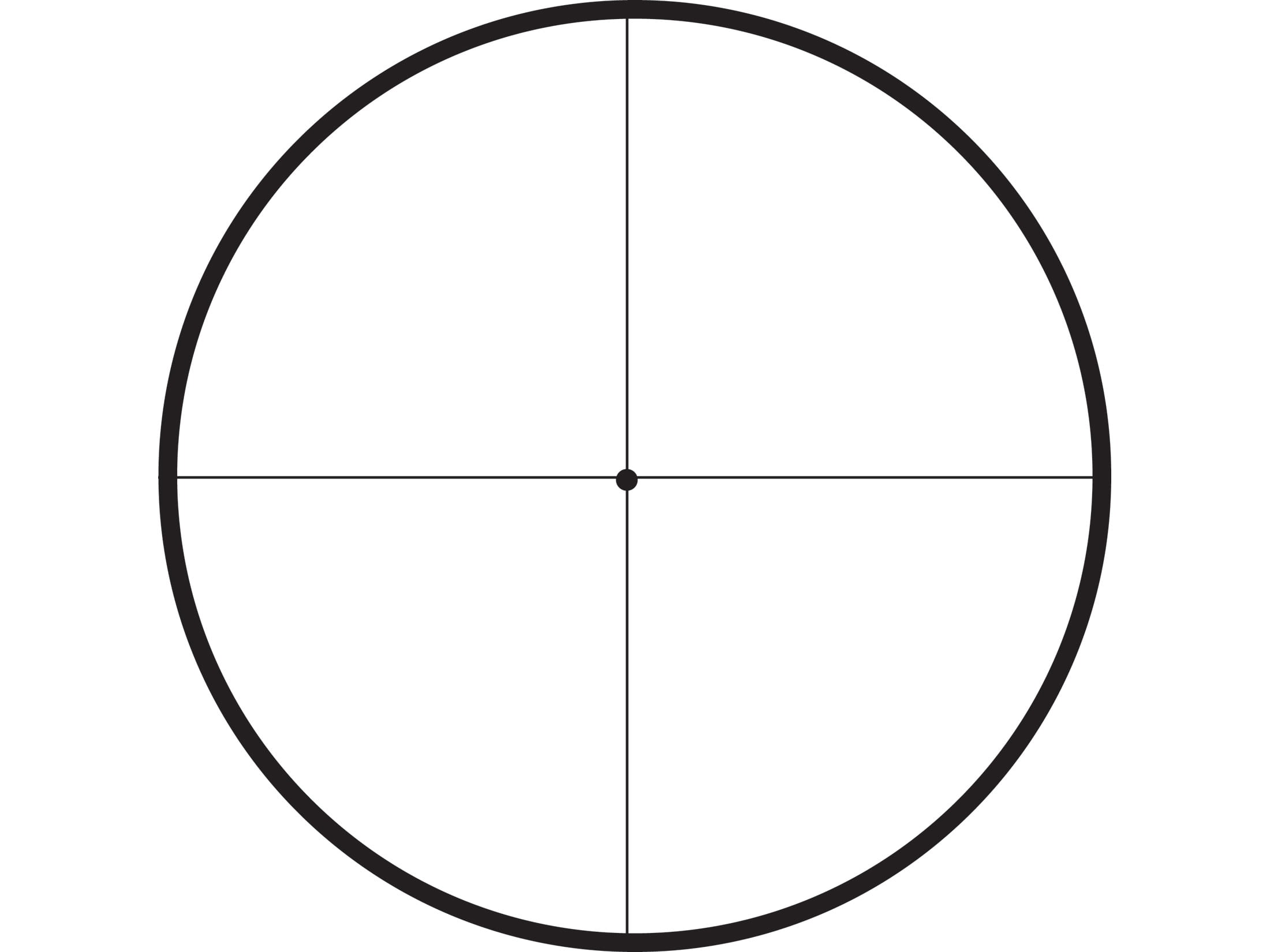 Mueller Target Rifle Scope 8-32x 44mm Target Dot Reticle Matte Black