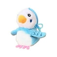 thumbnail image 4 of Juguete de loro eléctrico realista de peluche con música encantadora y pájaros bailando. azul, 4 of 9