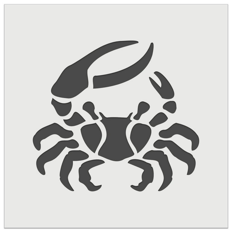Crab Stencil