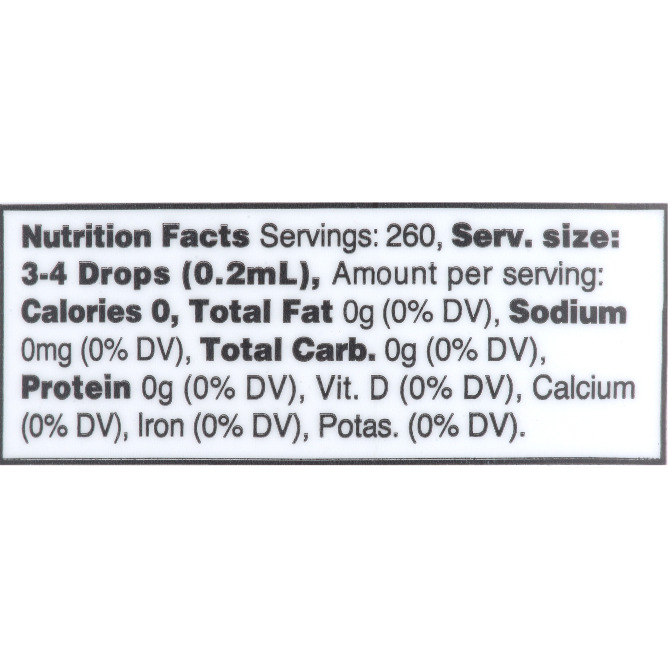 Lakanto Lemon Liquid Monkfruit Sweetener, 1.85 OZ (52G)