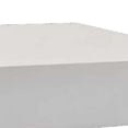 thumbnail image 2 of Benjara 30 Inch Square Display Platform, Thick Wooden Durable Riser, White Finish, 2 of 5