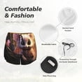 thumbnail image 4 of Vsdgher Adorable Fluffy Bat Athletic Shorts for Women, Women's Running Double Layer Shorts, High Waisted Yoga Shorts, Workout Athletic Shorts-Small, 4 of 7