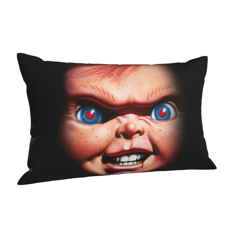 Chuc-ky Scary Pillowcase Decor Cushion Pillow Covers With Hidden