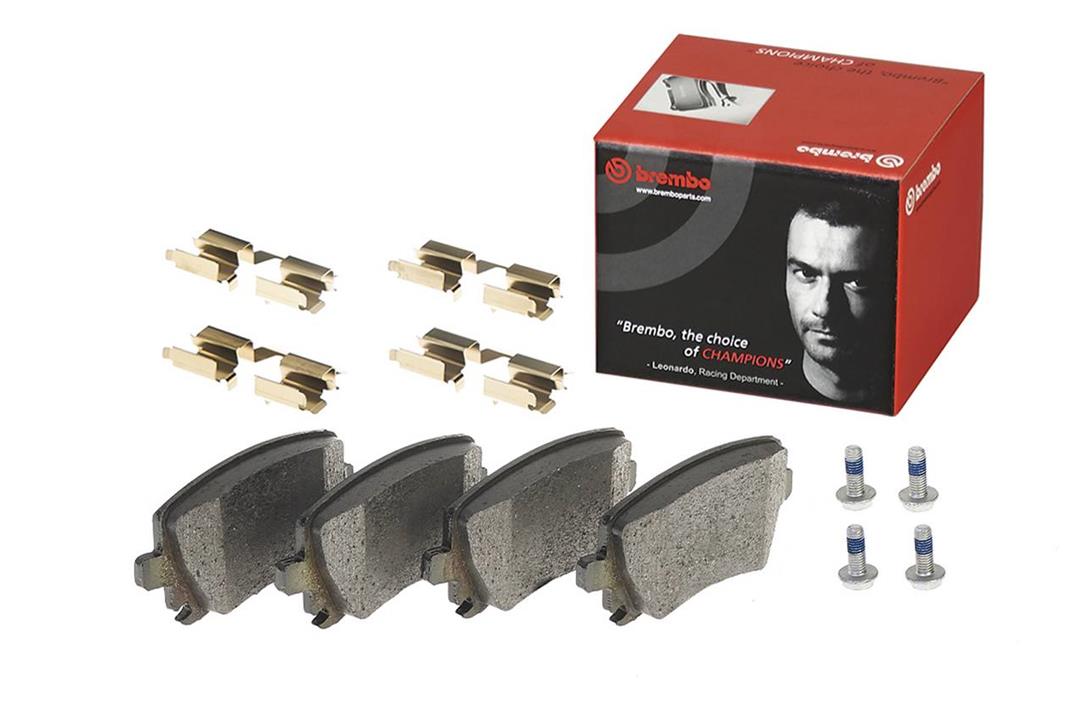Brembo P85073 Premium Low-Met OE Equivalent Pad