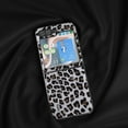 thumbnail image 4 of K-Lion for Samsung Galaxy Z Flip 5 2023 New Slim Case,Leopard Print Holster for Women Men,Luxury PU Leather Durable Case Premium Anti-Scratch Shockproof  Cover for Samsung Galaxy Z Flip 5 ,Silver, 4 of 5