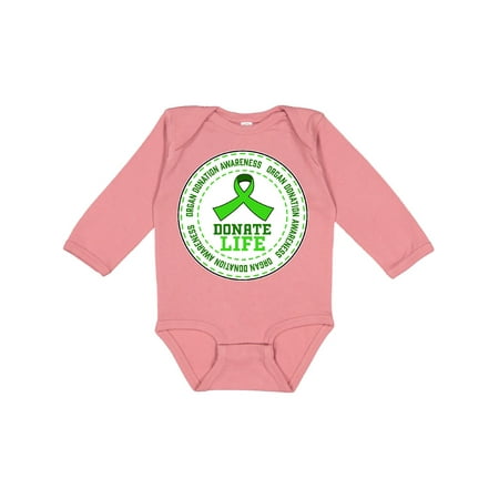 

Inktastic Donate Life-Organ Donation Awareness Gift Baby Boy or Baby Girl Long Sleeve Bodysuit