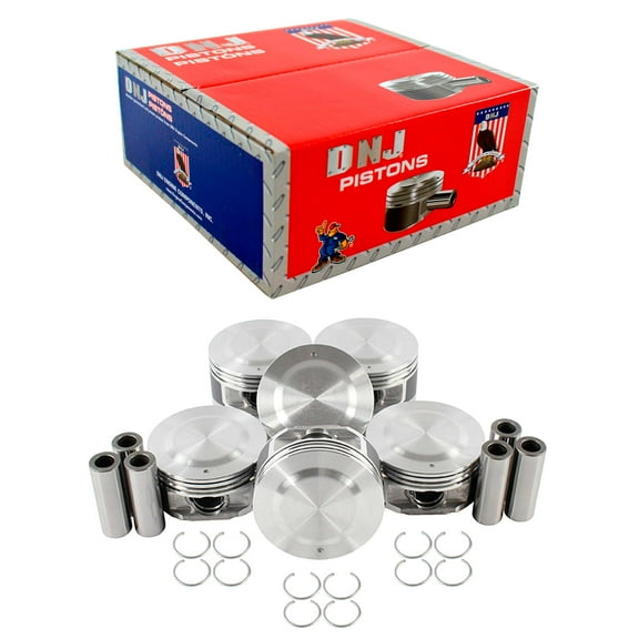 DNJ P3190 Standard Complete Piston Set Fits Cars & Trucks 02-05 Buick Chevrolet 4.2L DOHC 24v