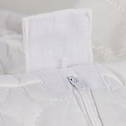 Remedy Waterproof Hypoallergenic Queen-Size Mattress Protector Encasement
