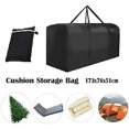 thumbnail image 2 of Nvzi Sac de Rangement pour Coussins de Patio Imperméable, Très Grand, Protecteur, à Fermeture Éclair, Sacs de Rangement pour Coussins d'Extérieur, Sac de Rangement pour Meubles avec Poignées, 68 Pouces L x 30 Pouces L x 20 Pouces H (1 Paquet), 2 of 5