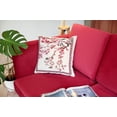 thumbnail image 6 of STPgoods Sakura Tapestry Throw Pillow with Insert 18x18" (45x45 cm) Decorative Couch and Sofa Cushion for Living Room Bedroom Square Pillowcase, Pink, 6 of 9