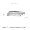 thumbnail image 3 of Campana Extractora Para Pared Eurogar EU50CA, 3 of 7
