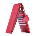thumbnail image 1 of Womens Walllet Blocking Bifold Multi Card Case Wallet with Zipper Pocket，Red, 1 of 5