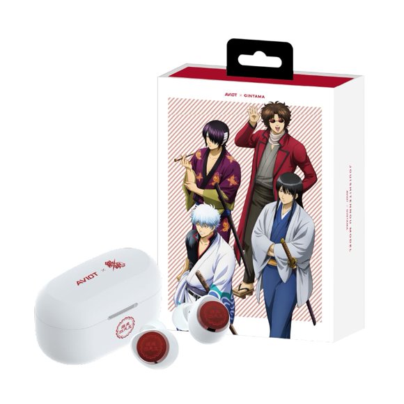 Auriculares AVIOT TE-V1R-GTJ Gintama inalámbricos con cancelación activa de ruido (ANC) Bluetooth 5.3